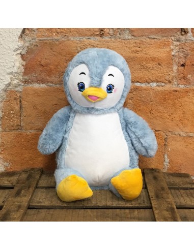 Peluche pinguino azul guarda pijamas...