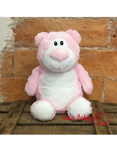 Peluche oso rosa guarda pijamas...