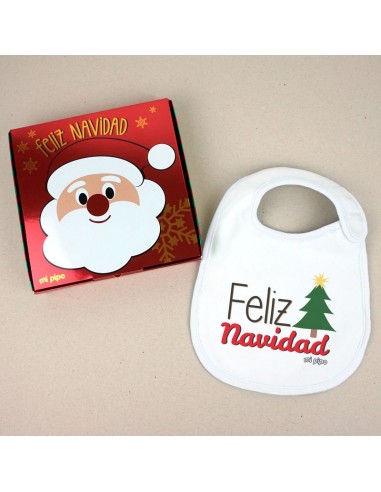 Babero Navideño Feliz Navidad con...