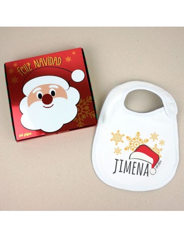 Babero Navideño Personalizado Navidad...