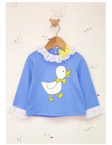 Sudadera niña Patito