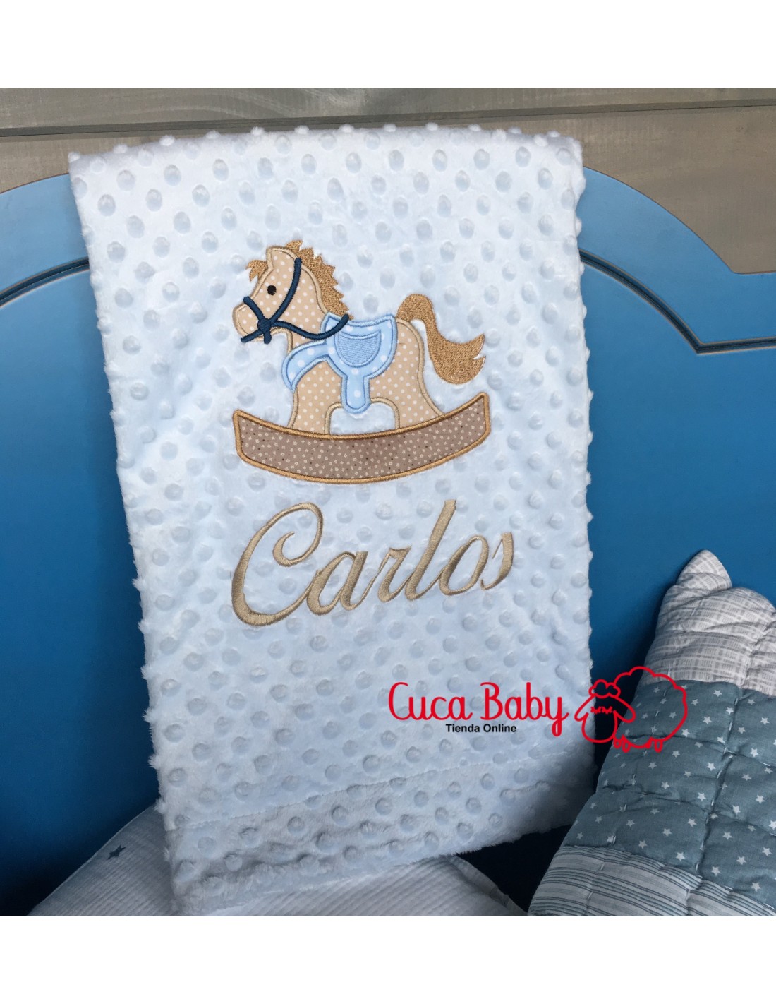 Cuca Baby - 💖Mantas personalizadas para bebé. 💖Cojín de